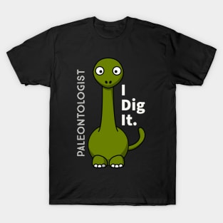 Paleontologist dinosaur T-Shirt